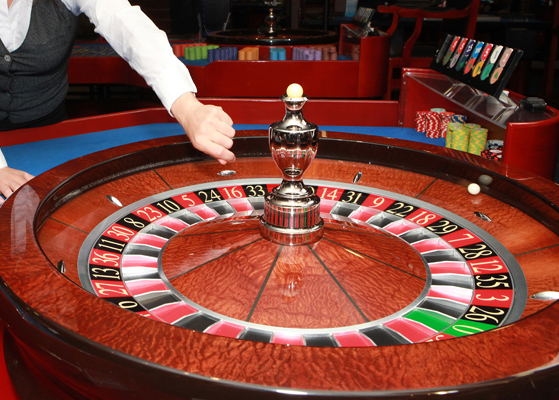 Interior view of the casino